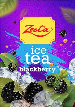 Zesta Ice Tea Blackberry