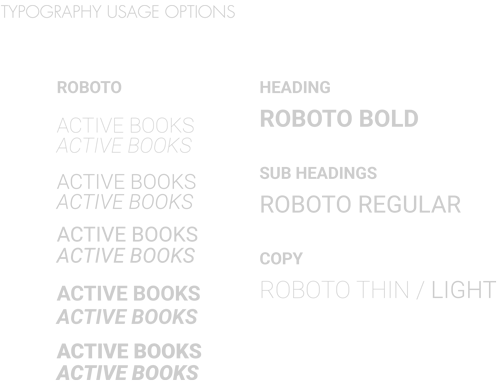 Activebooks logo typography